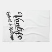 Linge De Cuisine "VanLife" Personnalisé (Horizontal)