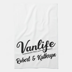 Linge De Cuisine "VanLife" Personnalisé