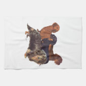 Linge De Cuisine Variétés de Dachshund (Horizontal)
