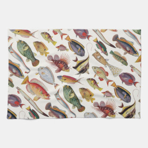 Linge De Cuisine Variétés de poissons