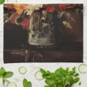 Linge De Cuisine Vase avec oeillets par Vincent van Gogh (Plié)