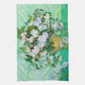 Linge De Cuisine Vase avec Rose Van Gogh Art (Vertical)