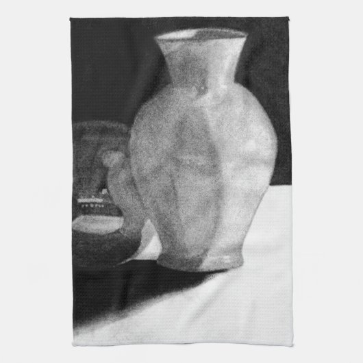 Linge De Cuisine Vase avec sphère (Vertical)