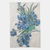 Linge De Cuisine Vase de fleurs avec iris de Vincent van Gogh (Vertical)