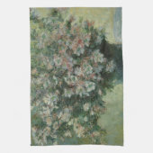 Linge De Cuisine Vase de fleurs par Claude Monet (Vertical)