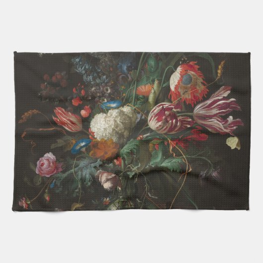 Linge De Cuisine Vase des fleurs - Jan Davidsz. de Heem (Horizontal)