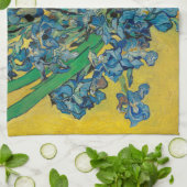 Linge De Cuisine Vase Van Gogh avec Iris Classic Impressionnisme (Plié)