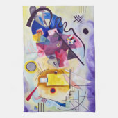 Linge De Cuisine Vasily Kandinsky Jaune-Rouge-Bleu (Vertical)