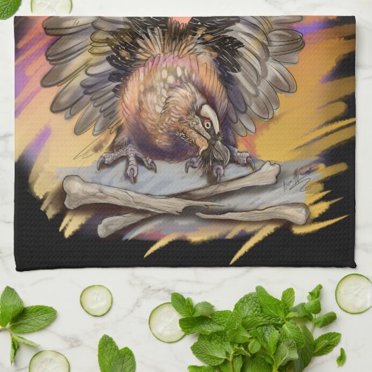 Linge De Cuisine Vautour (Plié)