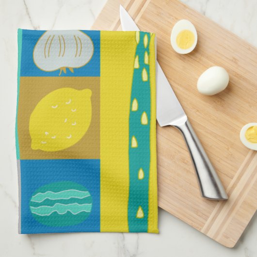 Linge De Cuisine Veggie Blocks I (Quart Plié)