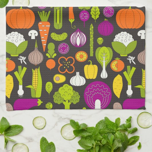 Linge De Cuisine Vegies  (Plié)