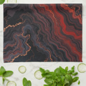 Linge De Cuisine Veines molaires (Plié)