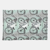 Linge De Cuisine "Vélo à la plage " (Horizontal)