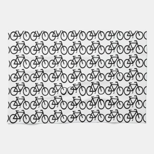 Linge De Cuisine Vélo Abstrait (Horizontal)