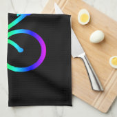 Linge De Cuisine Vélo arc-en-ciel lumineux (Quart Plié)
