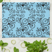 Linge De Cuisine Vélos Grand et Petit (Plié)