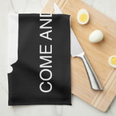 Linge De Cuisine Venez il falloir le drapeau (renversé) (Quart Plié)