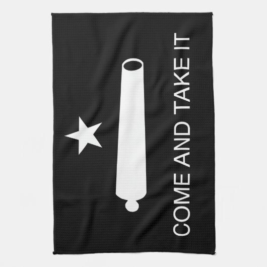 Linge De Cuisine Venez il falloir le drapeau (renversé) (Vertical)