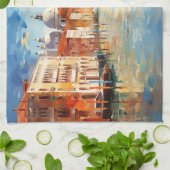 Linge De Cuisine Venise, Italie (Plié)