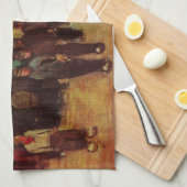 Linge De Cuisine Vente de bois par Vincent van Gogh (Quart Plié)