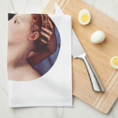 Linge De Cuisine Vénus, Cupidon, Folie et Temps par Bronzino (Quart Plié)