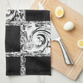 Linge De Cuisine vérifier le motif (Quart Plié)