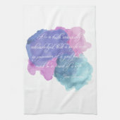 Linge De Cuisine Vérité de Jane Austen- universellement reconnue (Vertical)