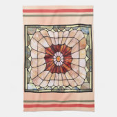 Linge De Cuisine Verre de couleur Art déco 2 (Vertical)