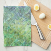 Linge De Cuisine verre de mer atomique :  (Quart Plié)