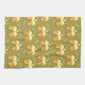 Linge De Cuisine Verres de motif de bière (Horizontal)