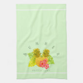 Linge De Cuisine Vert ananas (Vertical)