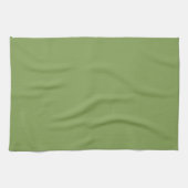 Linge De Cuisine Vert Asperge Uni (Horizontal)