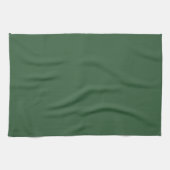 Linge De Cuisine Vert Chasseur Uni (Horizontal)