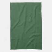 Linge De Cuisine Vert Chasseur Uni (Vertical)