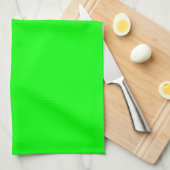 Linge De Cuisine Vert Citron (Quart Plié)
