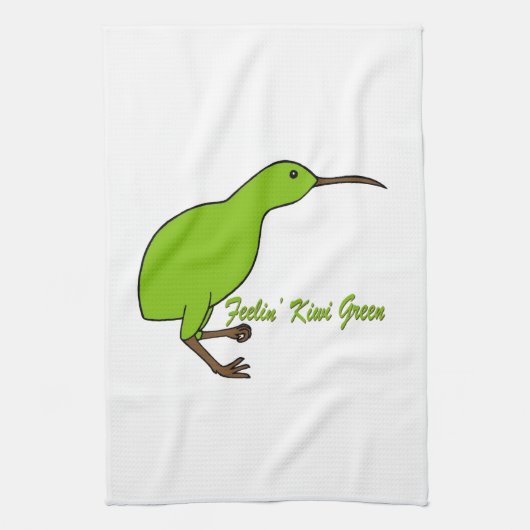 Linge De Cuisine Vert de kiwi de Feelin (Vertical)