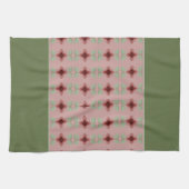 Linge De Cuisine Vert et rose (Horizontal)