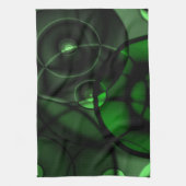 Linge De Cuisine Vert forestier (Vertical)