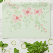 Linge De Cuisine Vert menthe pastel (Plié)