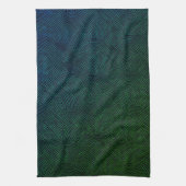 Linge De Cuisine Vert profond Abstrait (Vertical)