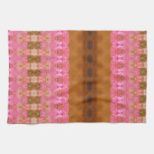 Linge De Cuisine Vert rose et or (Horizontal)