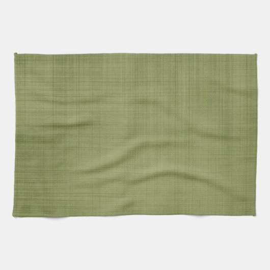 Linge De Cuisine Vert rustique (Horizontal)