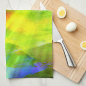 Linge De Cuisine vert sans couture abstrait d'arrière - plan de (Quart Plié)
