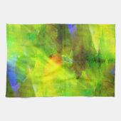 Linge De Cuisine vert sans couture abstrait d'arrière - plan de (Horizontal)