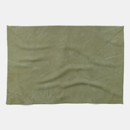 Linge De Cuisine Vert solide (Horizontal)