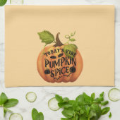 Linge De Cuisine Vibe d'épices citrouilles (Plié)