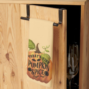 Linge De Cuisine Vibe d'épices citrouilles