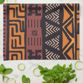 Linge De Cuisine Vibes Africaines Ethniques En Style Bohème (Plié)