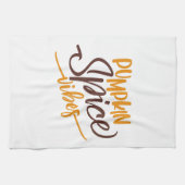 Linge De Cuisine Vibes d'épices citrouilles (Horizontal)