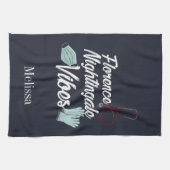 Linge De Cuisine Vibes nocturnes des étudiants en soins infirmiers  (Horizontal)